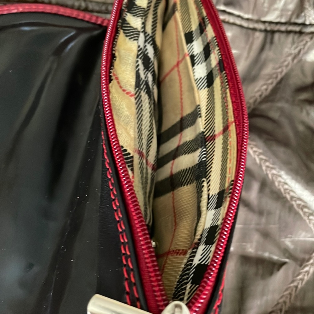 Leather unique backpack purse